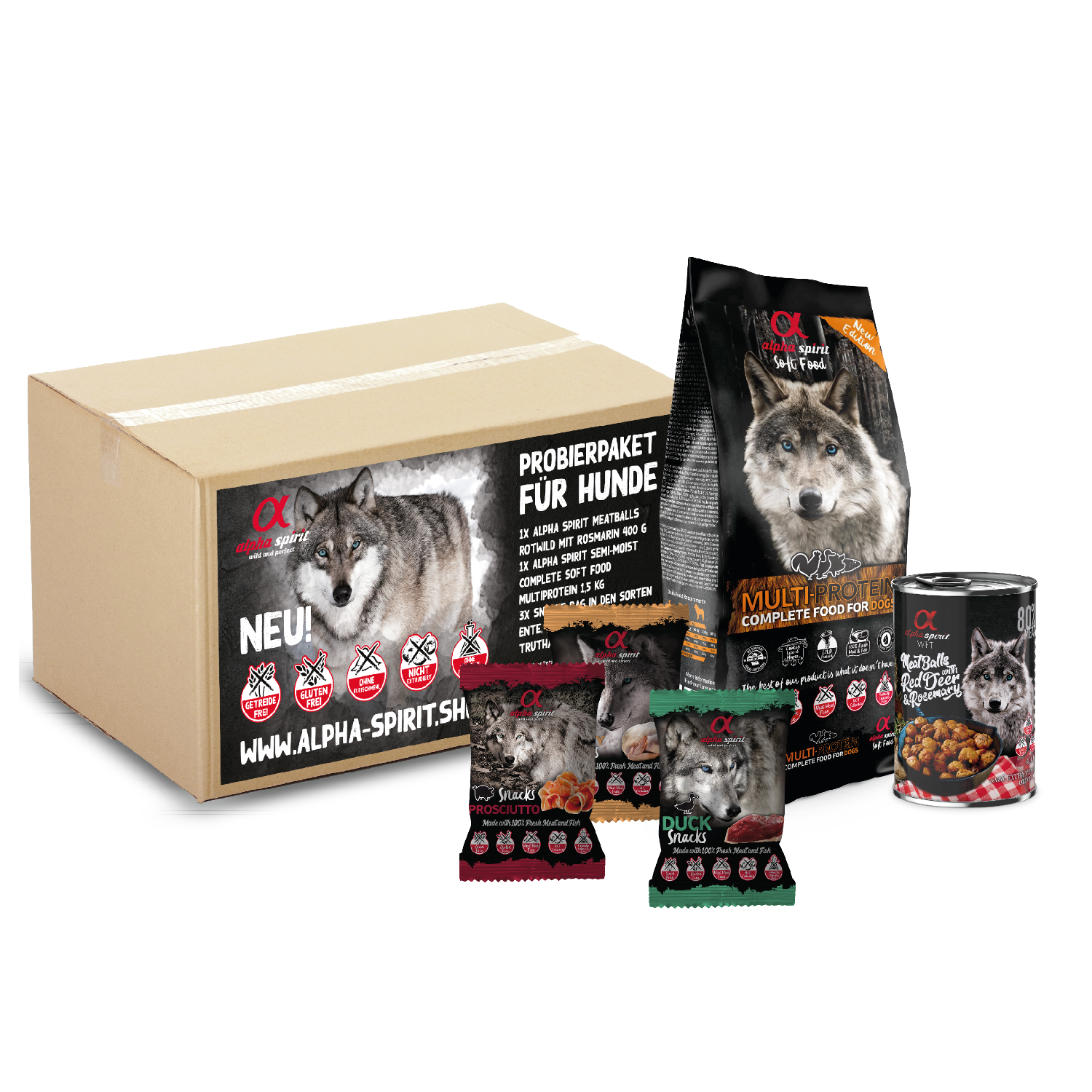 alpha spirit dog snacks