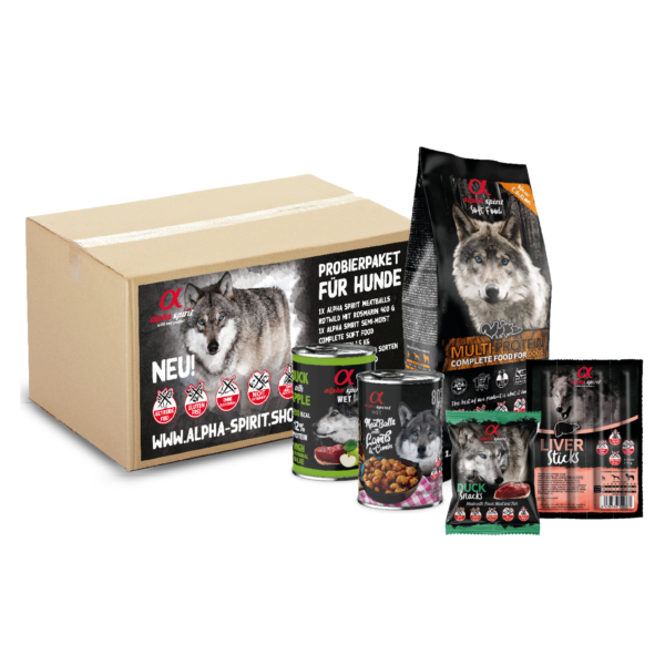 alpha spirit Dog Probierpaket Hund