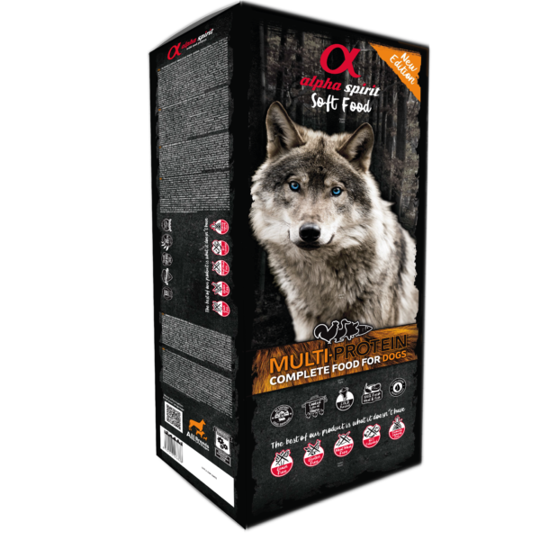 alpha spirit Dog Complete Soft Food Multiprotein 9kg