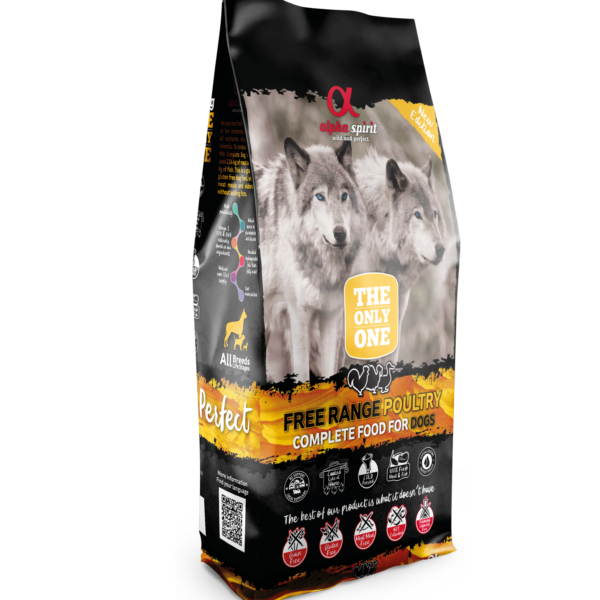 alpha spirit Dog The Only One Freiland-Geflügel 12kg