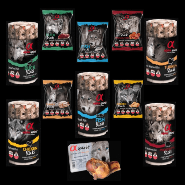 alpha Spirit Multipack Hundesnacks
