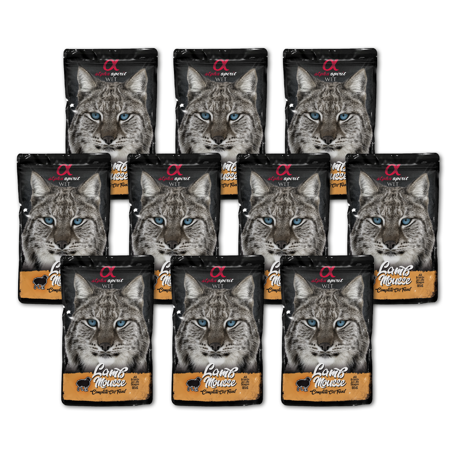 ALPHA SPIRIT Hundefutter – 7 Days, 3 Kg, Glutenfrei & Mit 85% Frischem Fleisch/Fisch